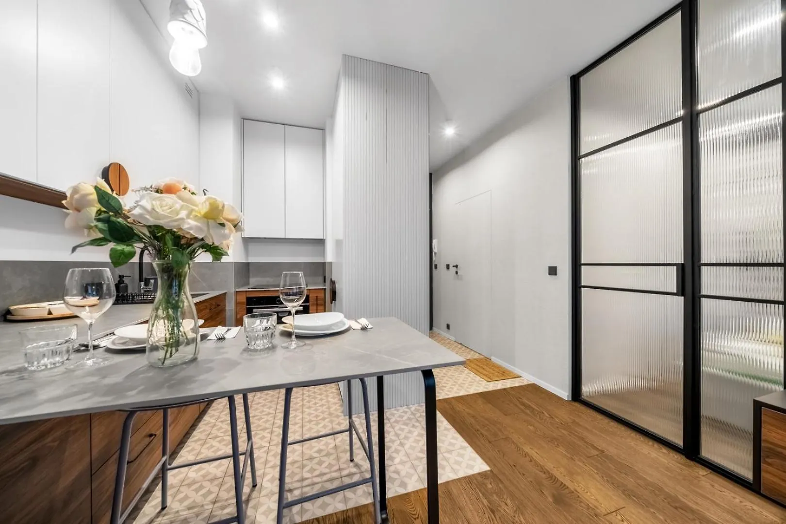 Warsaw Postepu Apartment - Parking, Balcony, Ac - By Rentujemy بولندا