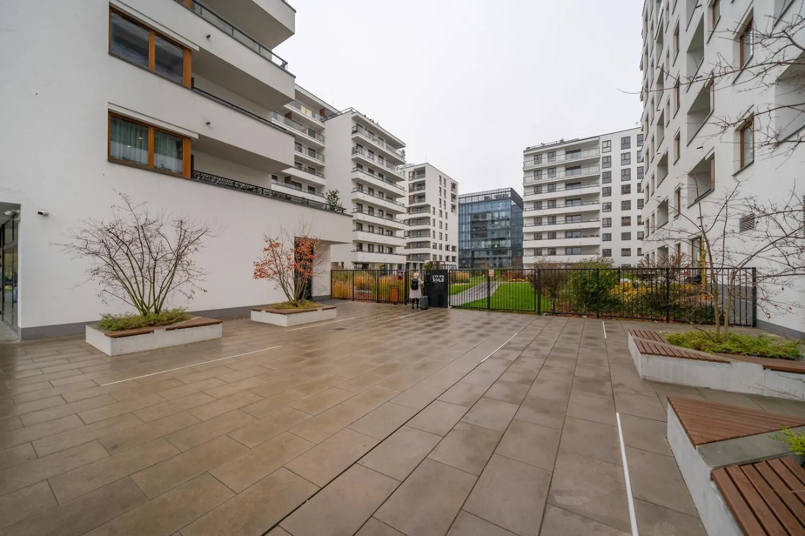 Warsaw Postepu Apartment - Parking, Balcony, Ac - By Rentujemy